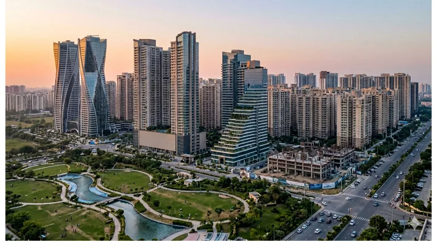 India office city view