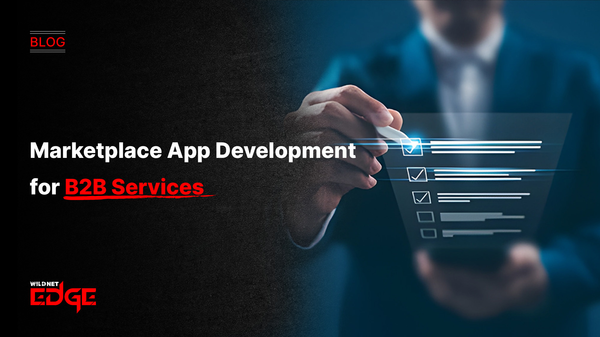 Marketplace App Development for B2B Services