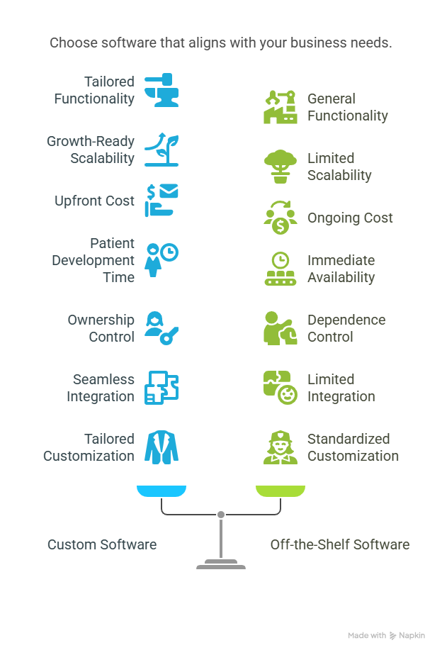 Choose Software that aligns