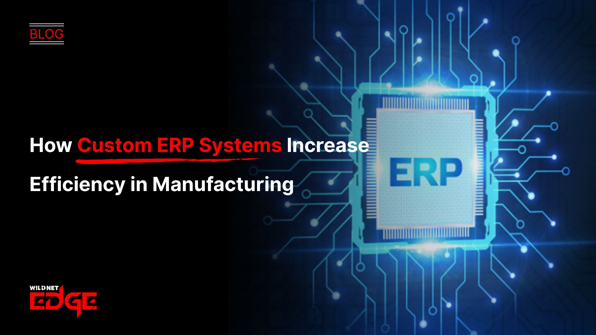 How Custom ERP Systems Increase Efficiency in Manufacturing