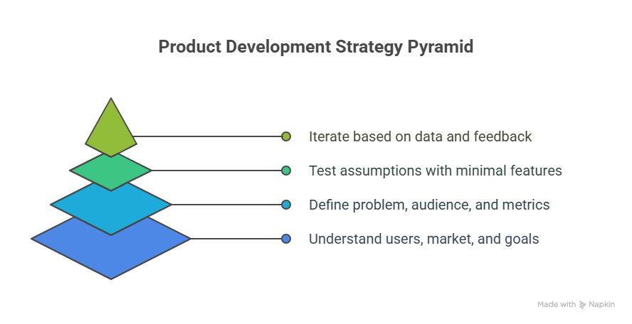 Product development pyramid