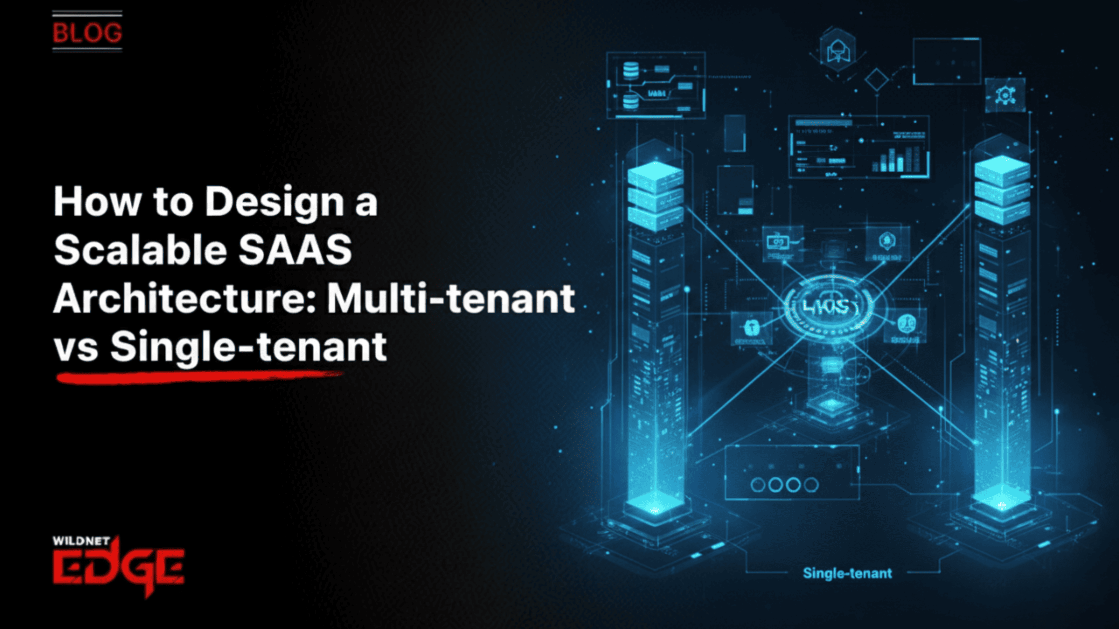 How to Design a Scalable SaaS Architecture Multi-tenant vs Single-tenant