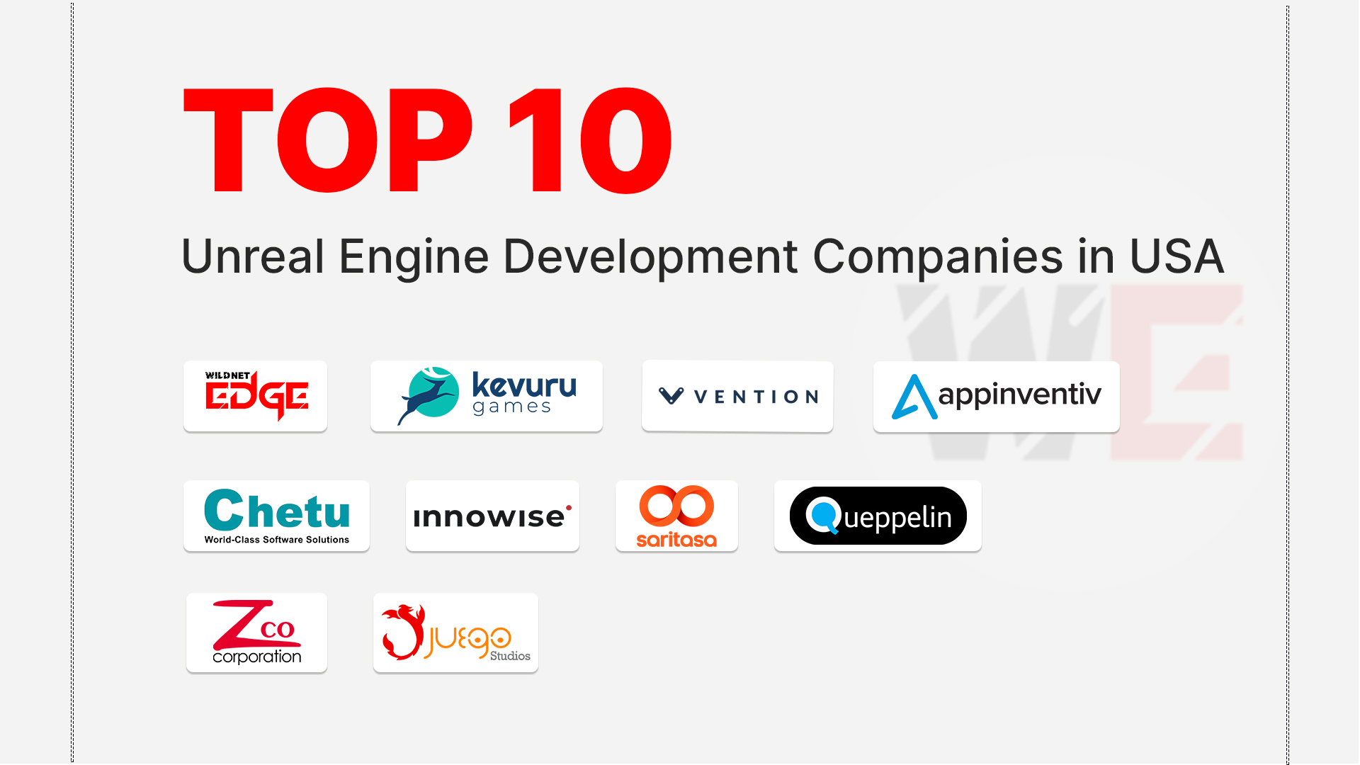 Best Unreal Engine Development Companies