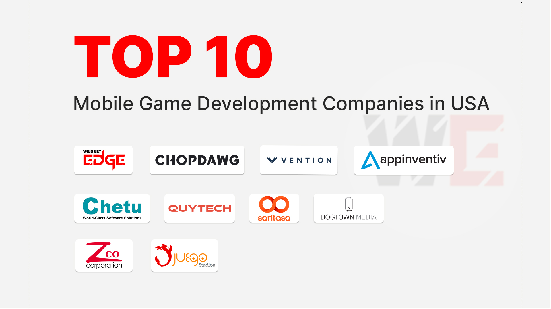 Top Mobile Game Development Companies in USA for 2025