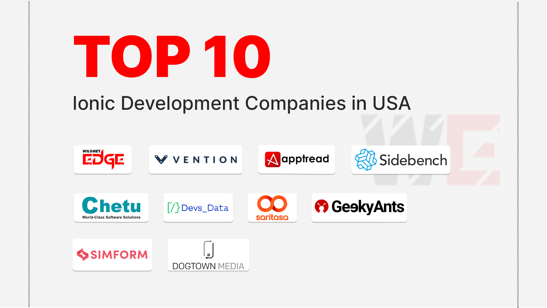 Best Ionic Development Companies