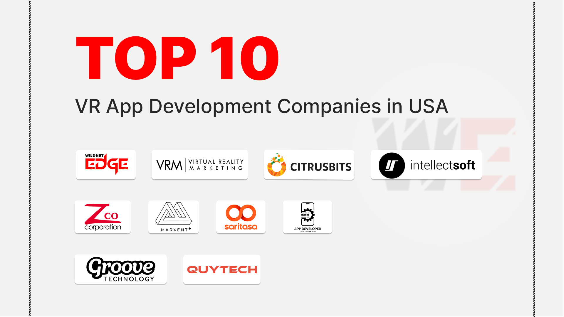 Top VR App Development Companies