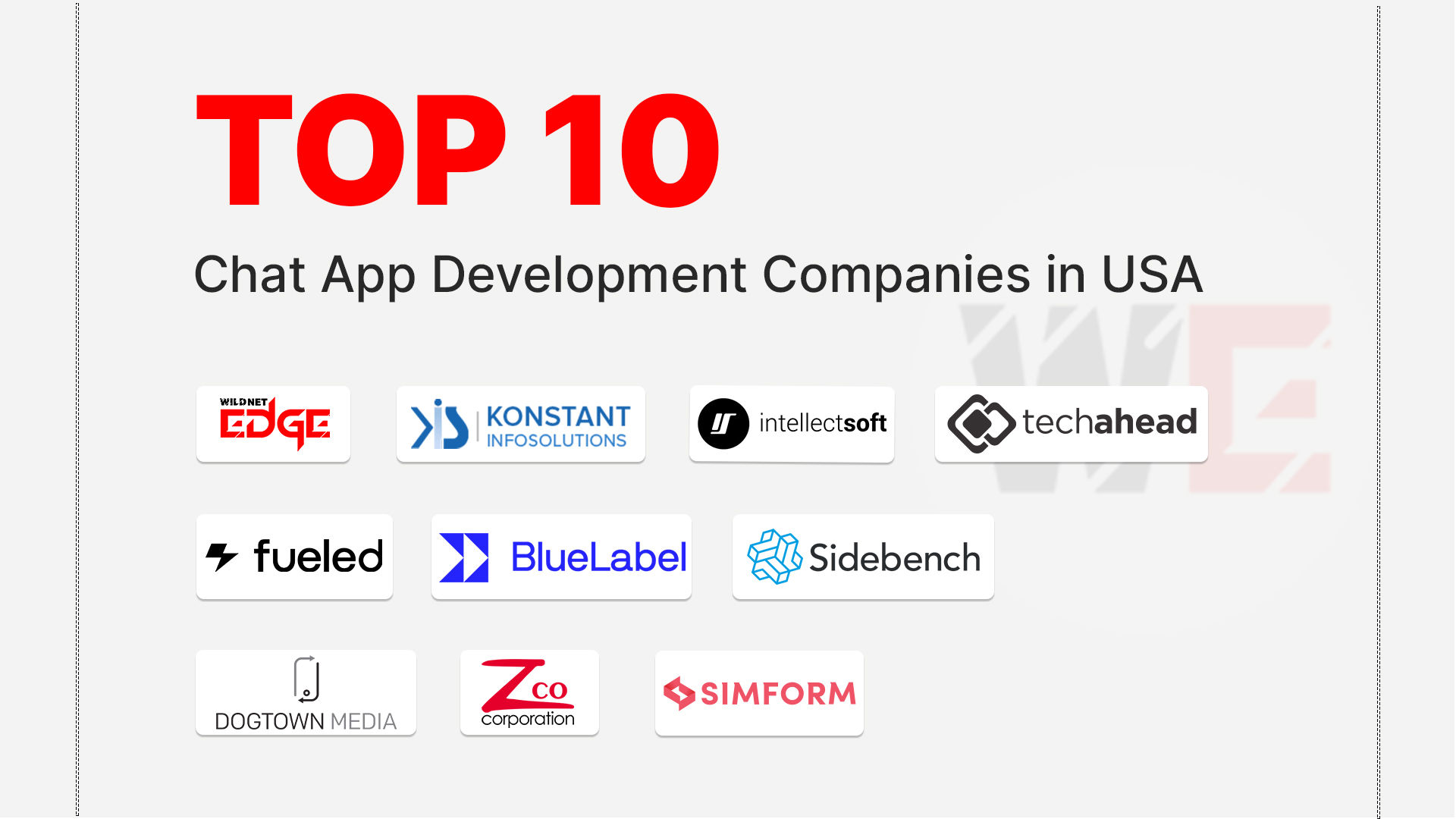 Top Chat App Development Companies