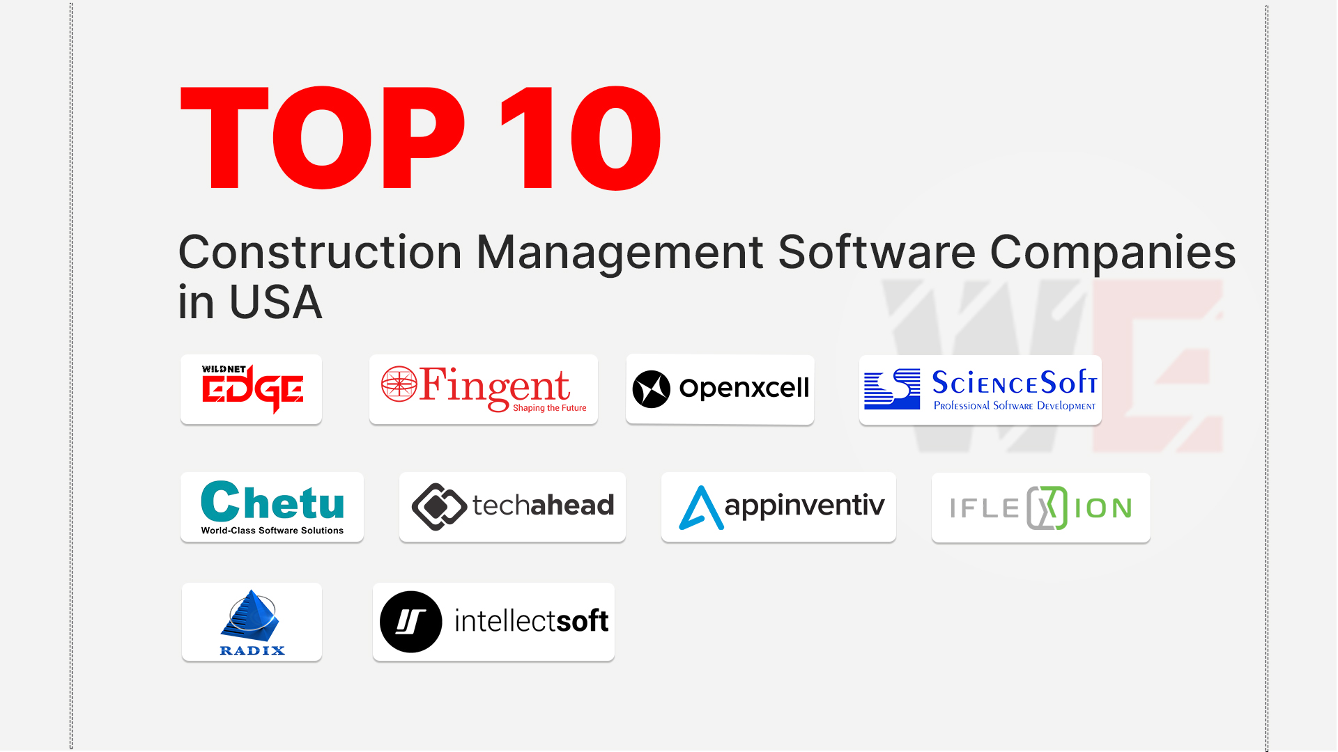Best Construction Management Software Companies