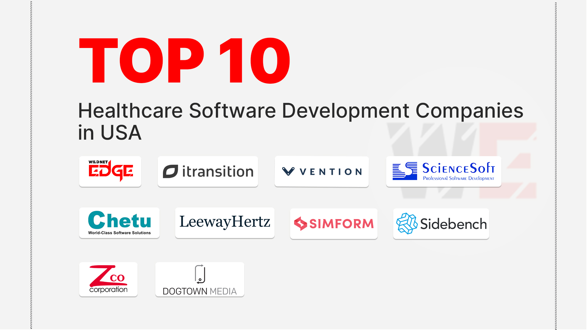 Best Healthcare Software Development Companies