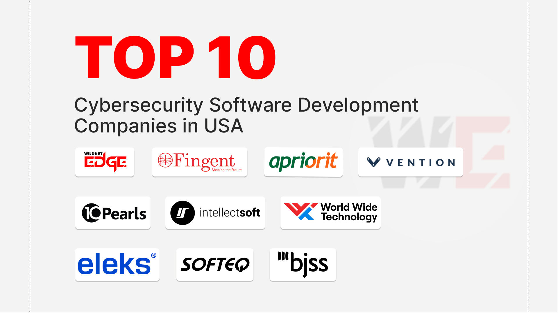 Best Cybersecurity Software Development Companies