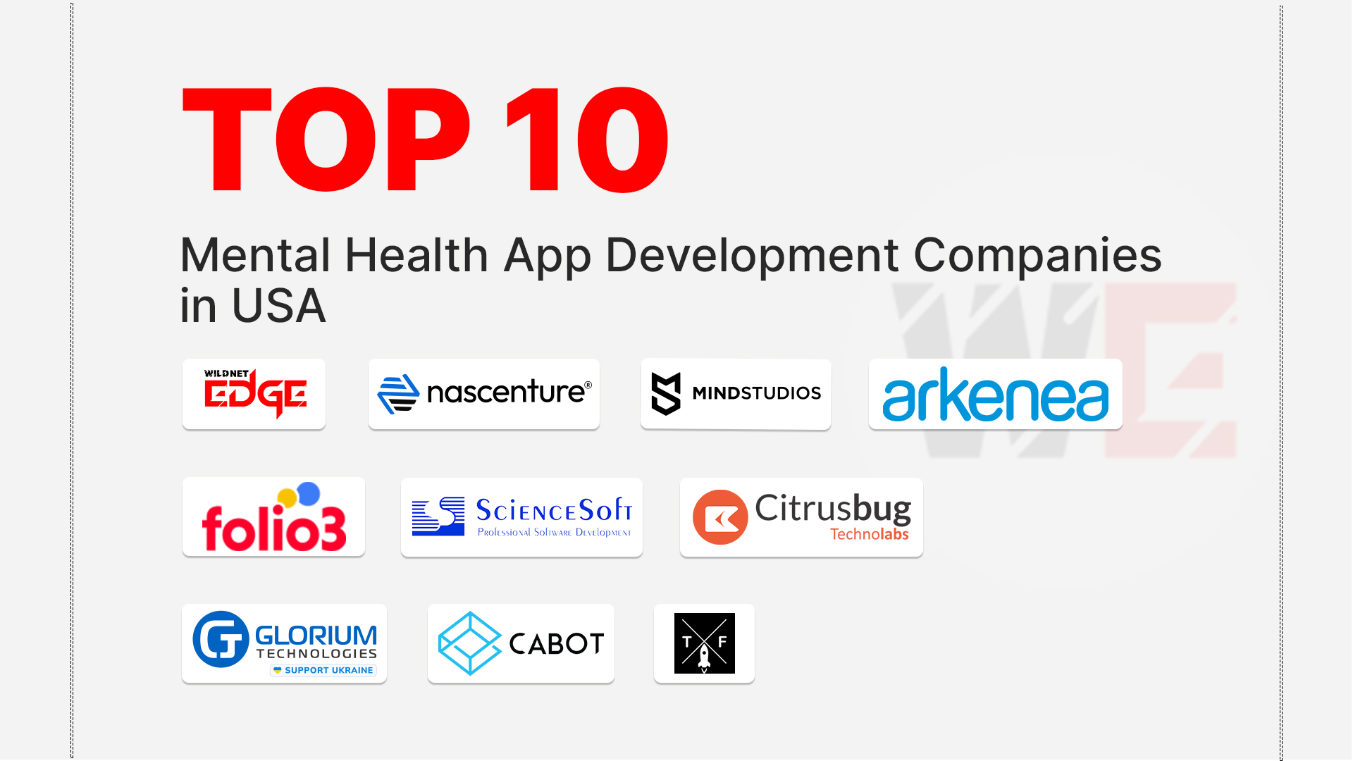 Best Mental Health App Development Companies