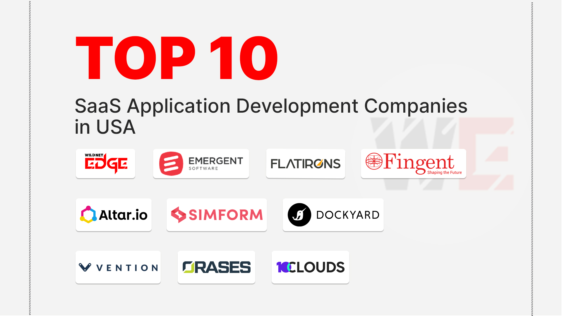 Top SaaS Application Development Companies