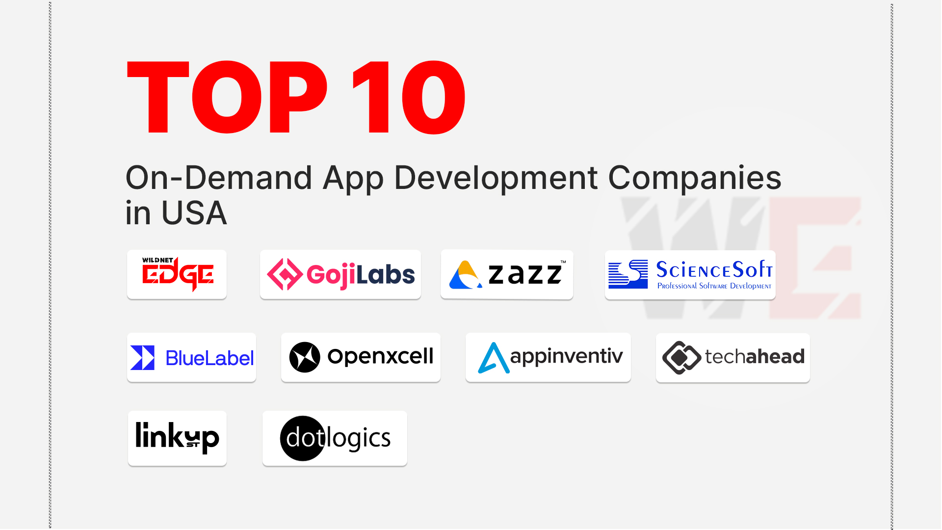 Best On-Demand App Development Companies