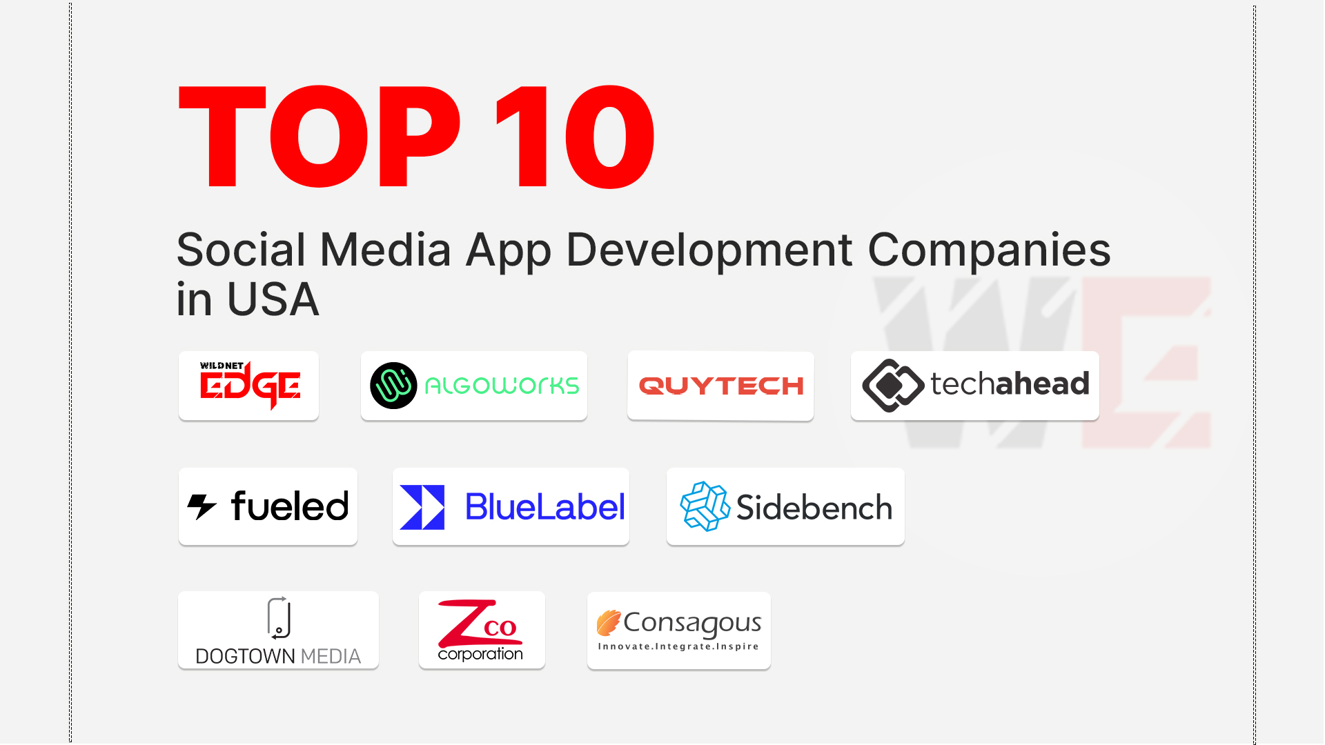 Best Social Media App Development Companies