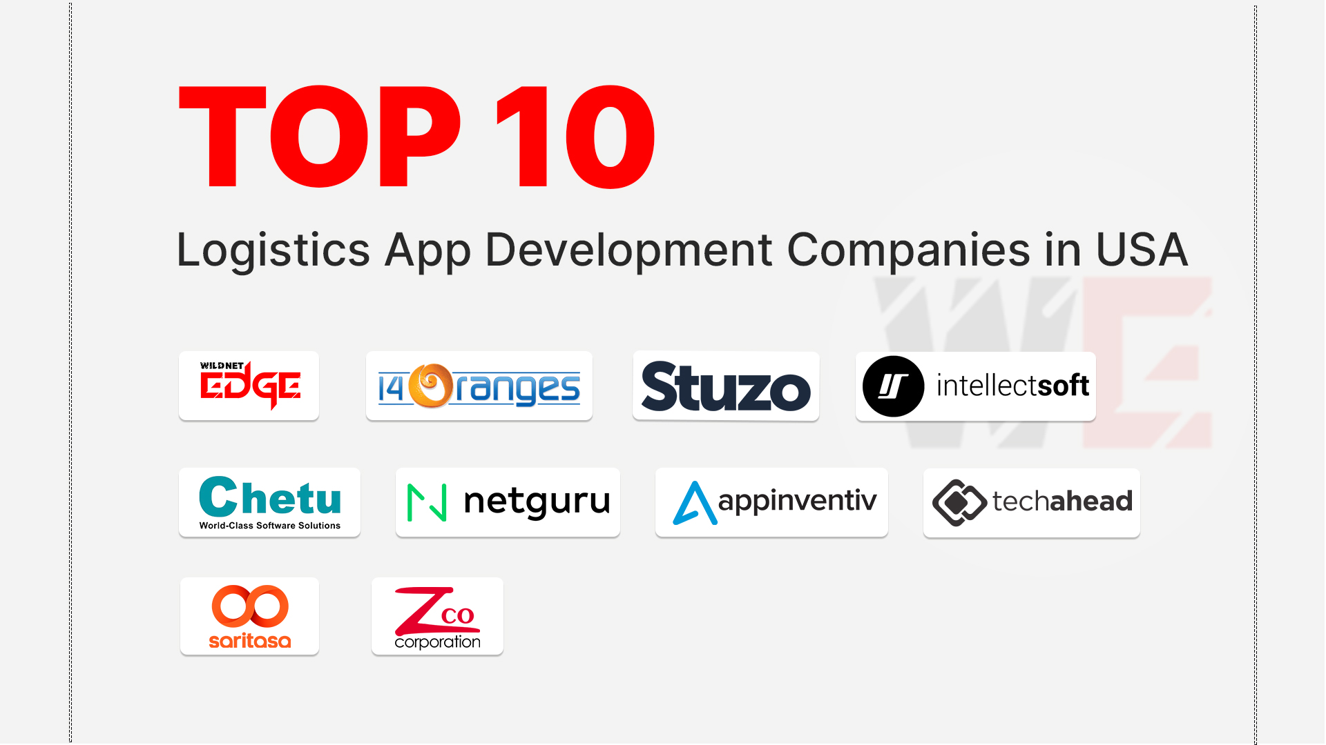 Top Logistics App Development Companies