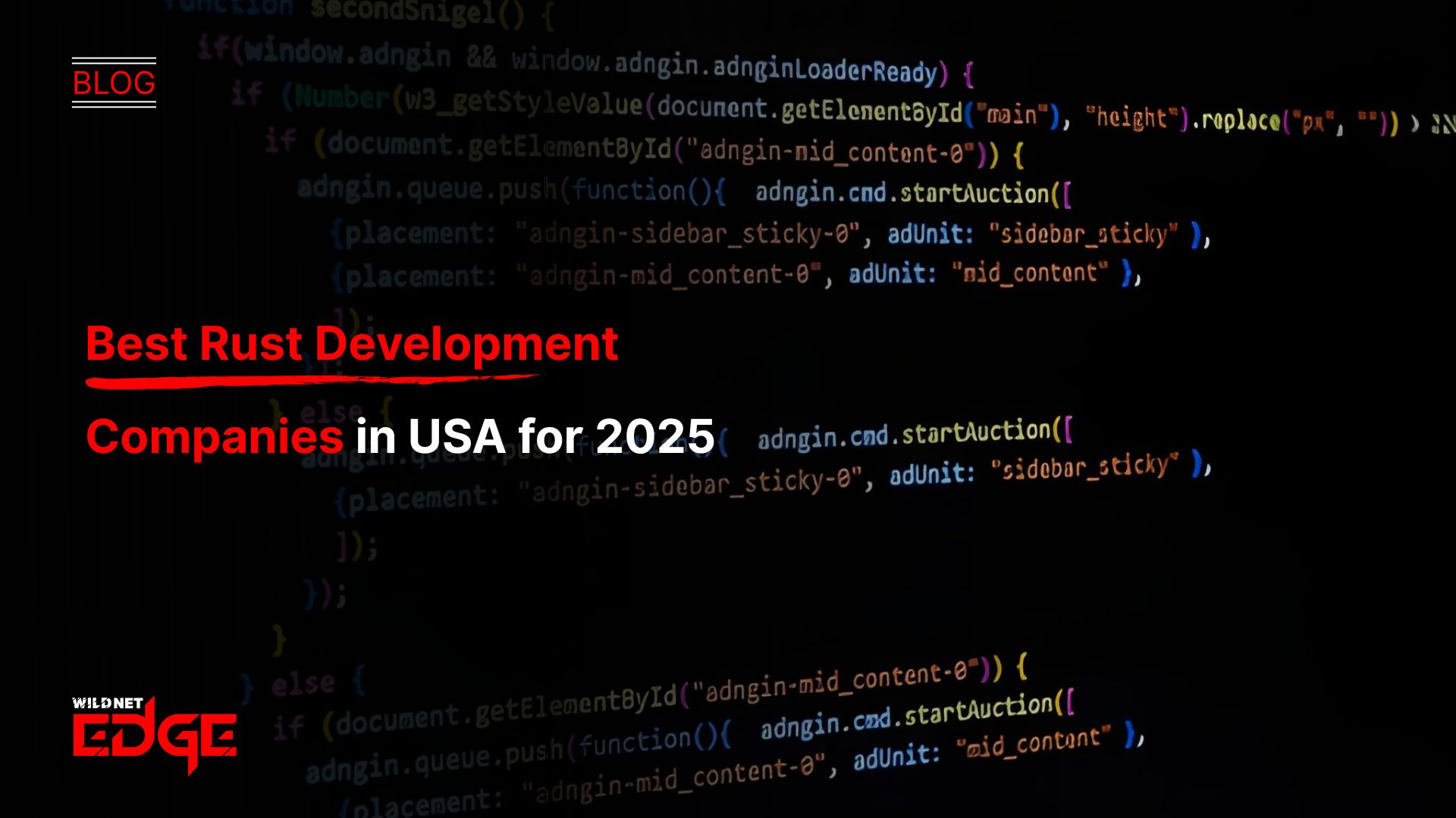 Best Rust Development Companies in USA for 2025