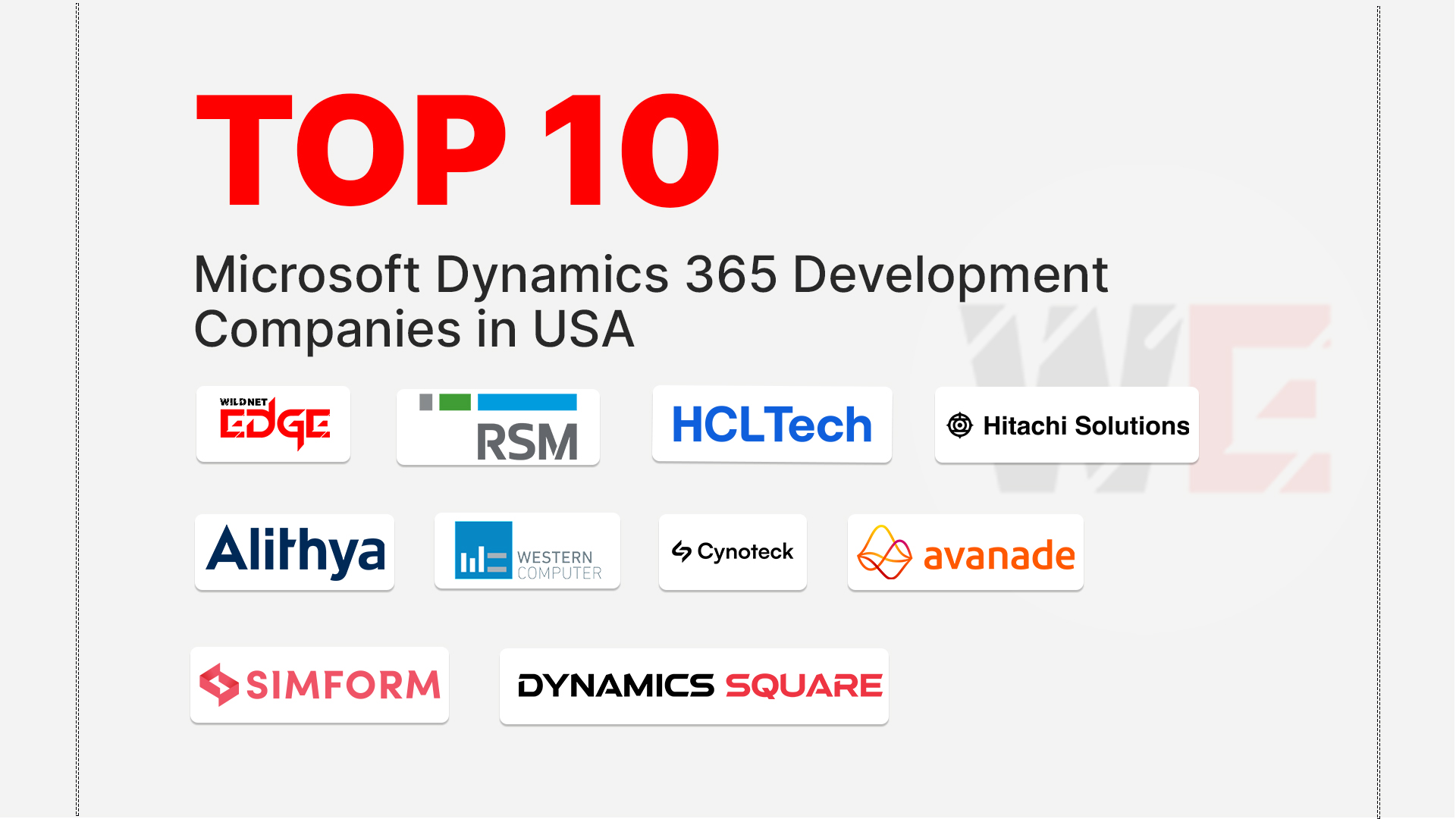 Microsoft Dynamics 365 Development Companies in USA