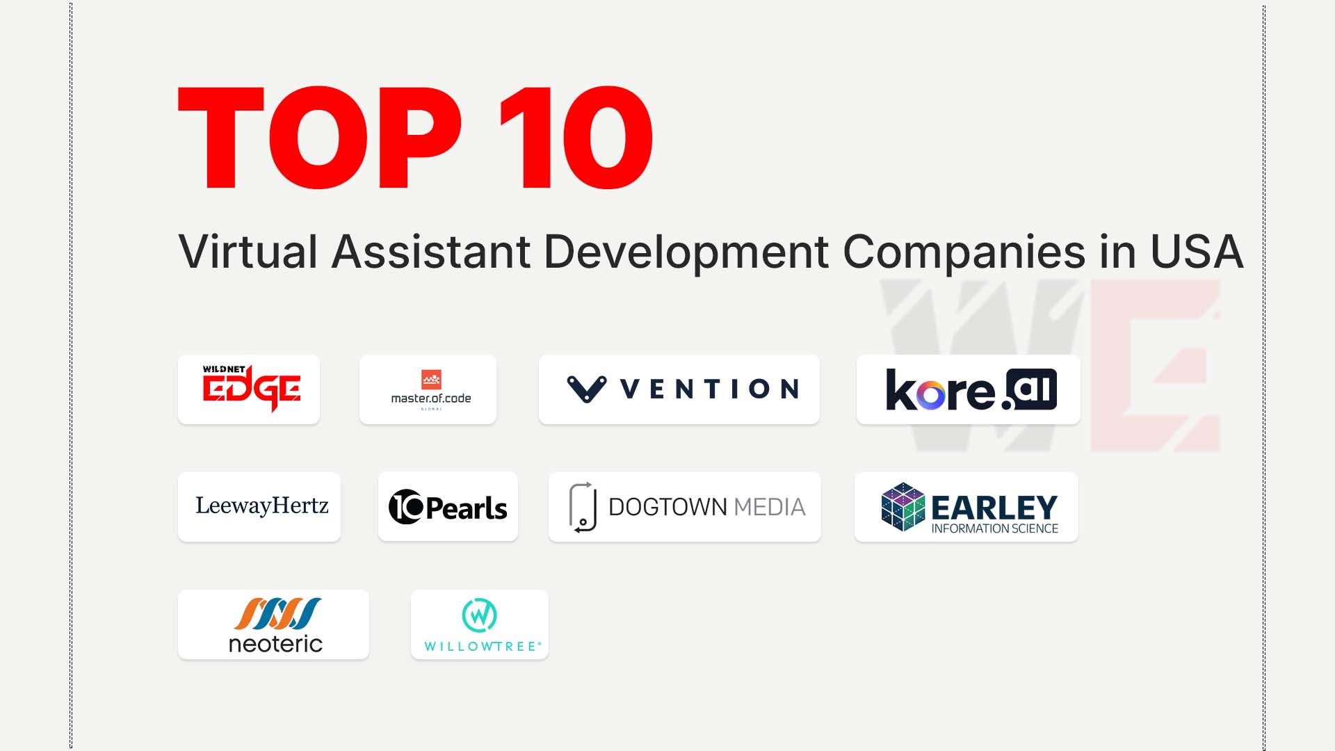 Top Virtual Assistant Development Companies