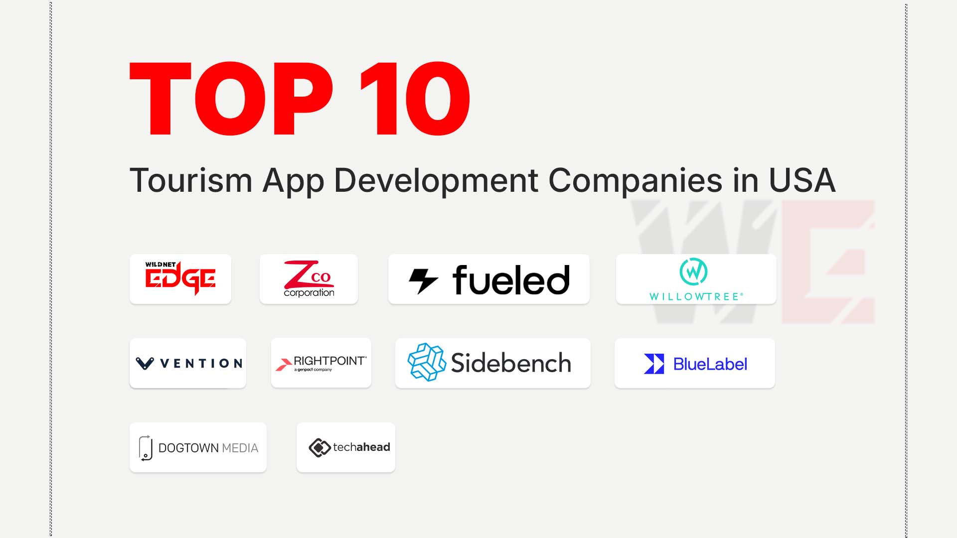 Top Tourism App Development Companies