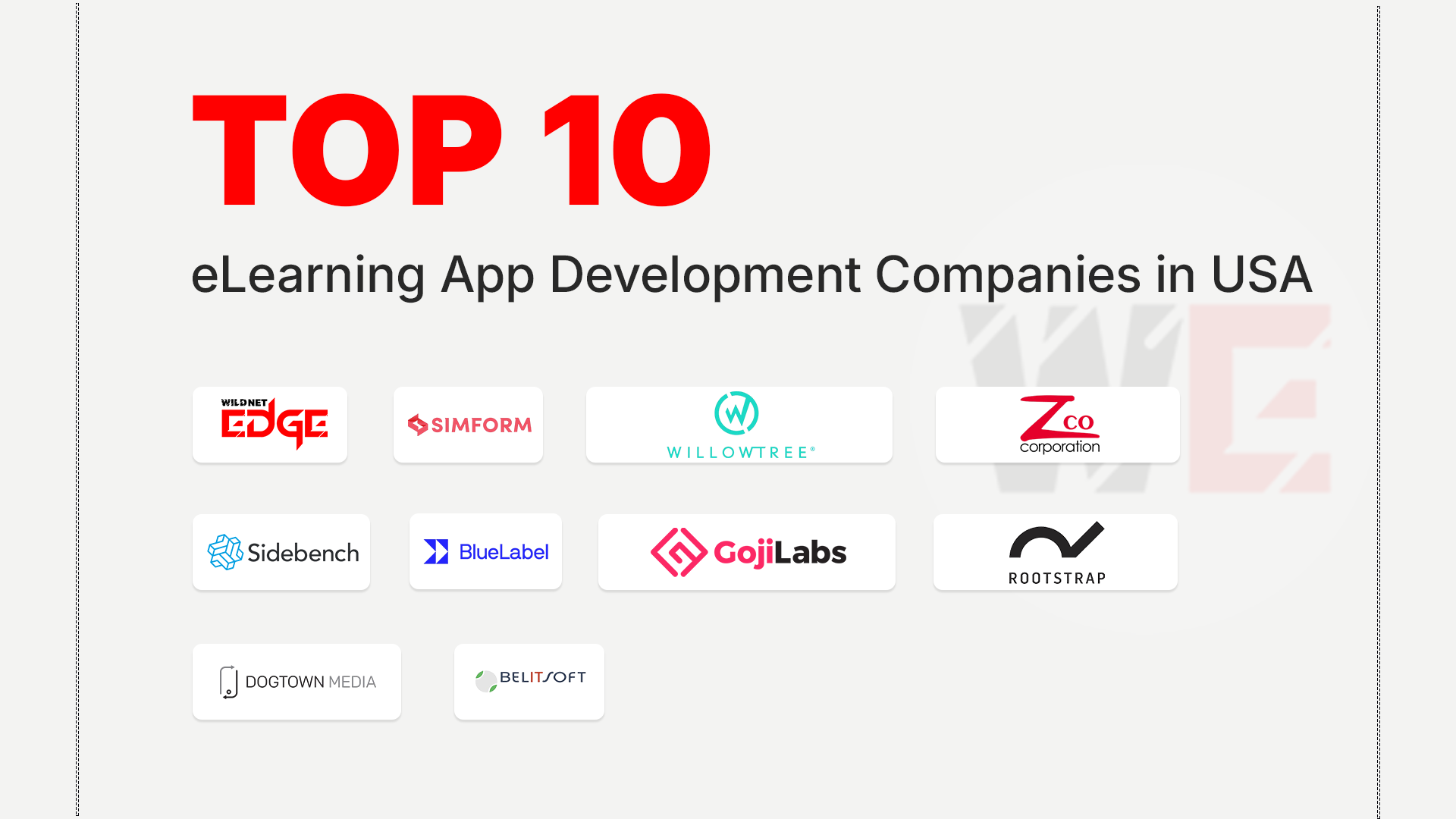 Top eLearning App Development Companies