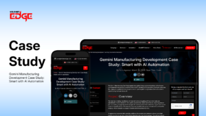 Gemini Manufacturing Development Case Study